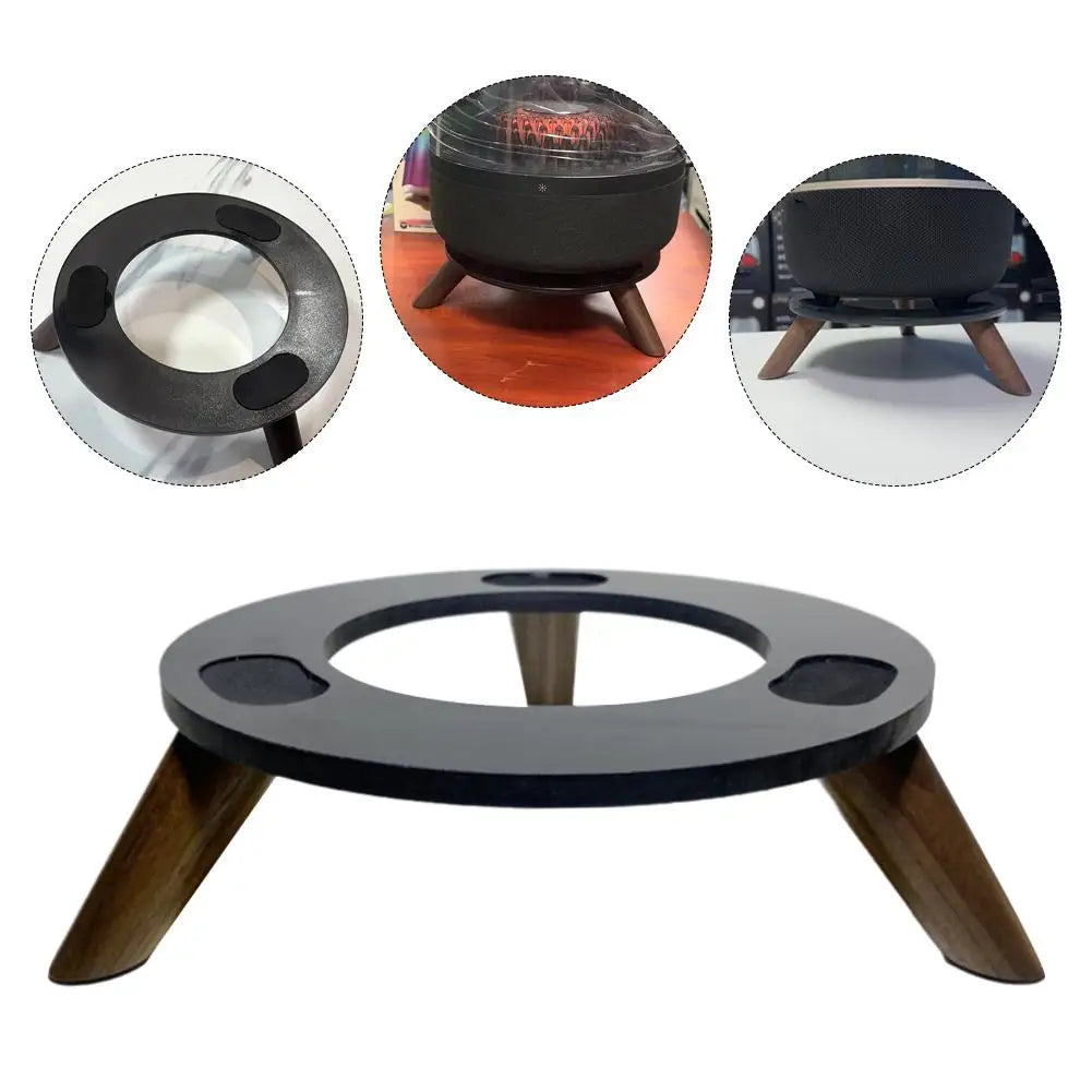 Solid Wood Speaker Stand Base for Harman Kardon Glass Sound