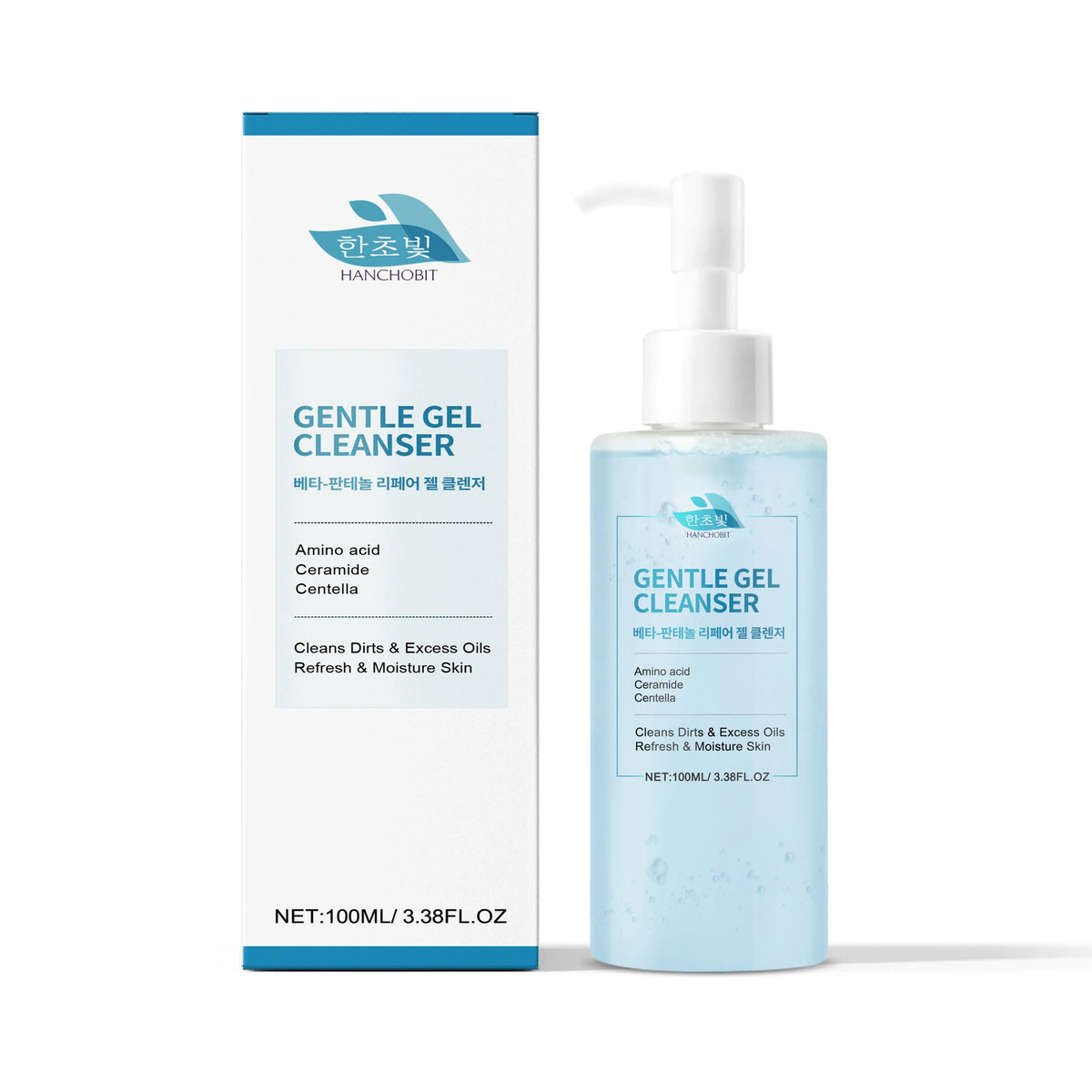 Hanchobit Beta-Panthenol Gel Cleanser | Gentle Facial Wash