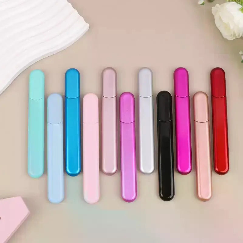 Crystal Glass Nail File with Case | Nano Buffer for All Nails