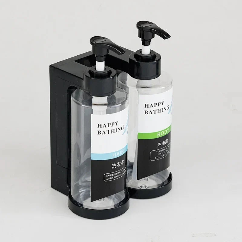 Wall Mounted Soap Dispenser Set – Shampoo, Gel & Hand Soap