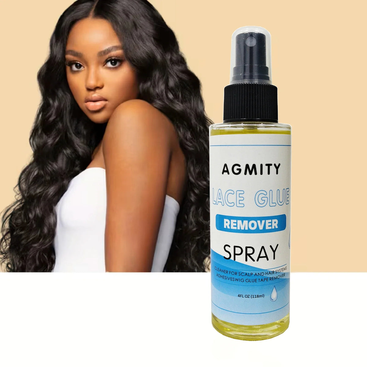 Wig Glue Remover Spray | Gentle Lace Front Adhesive Remover