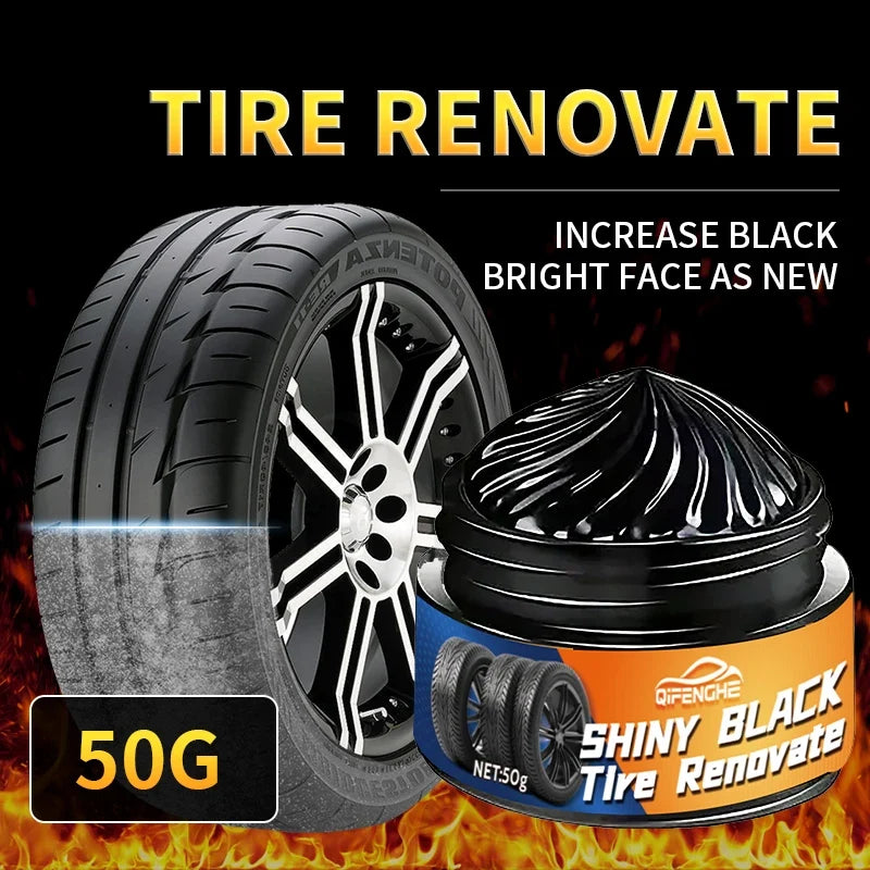Car Tire & Interior Coating Balm – Restore Plastic & Shine