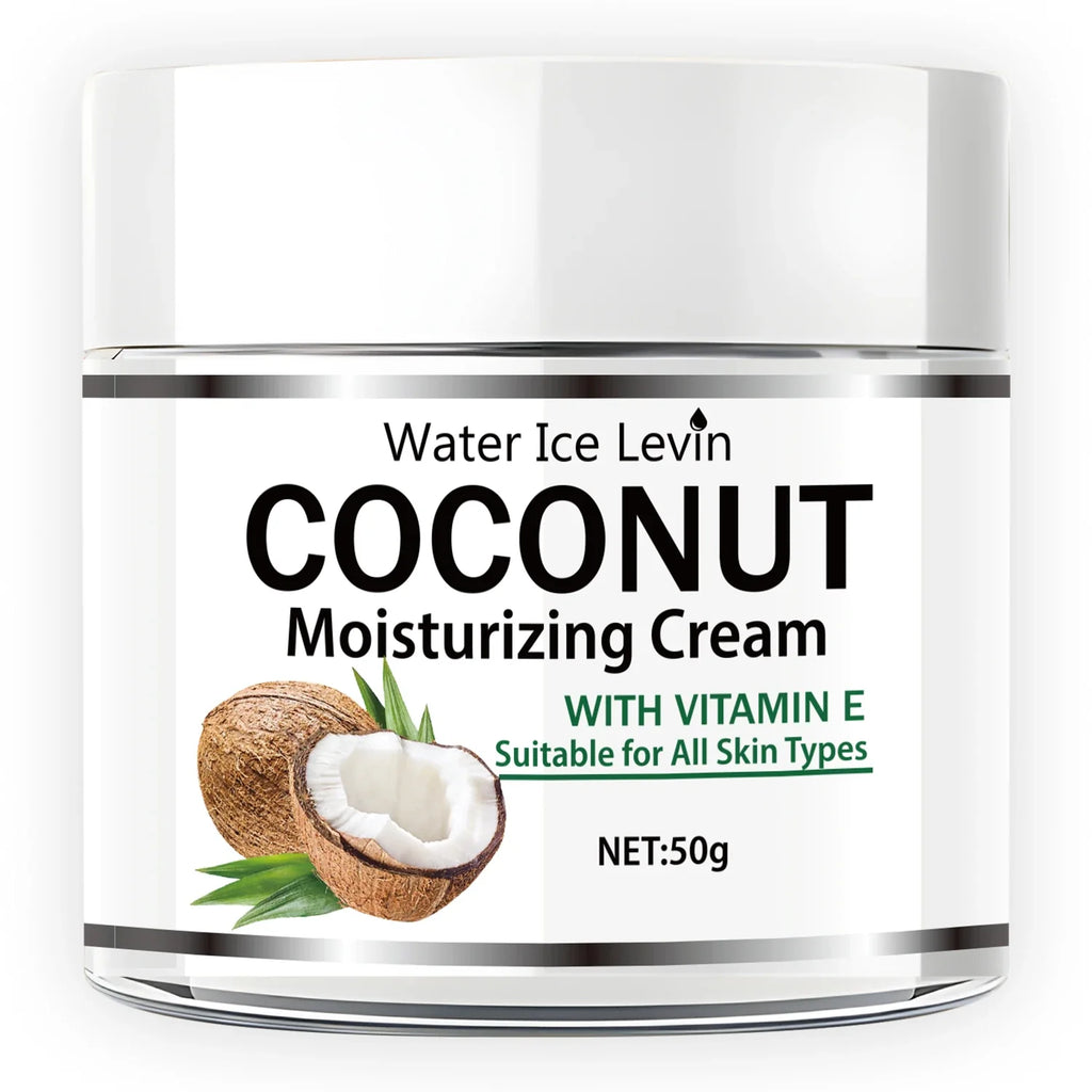 Coconut Oil Moisturizing Face Cream | Collagen, Hyaluronic Acid & Retinol
