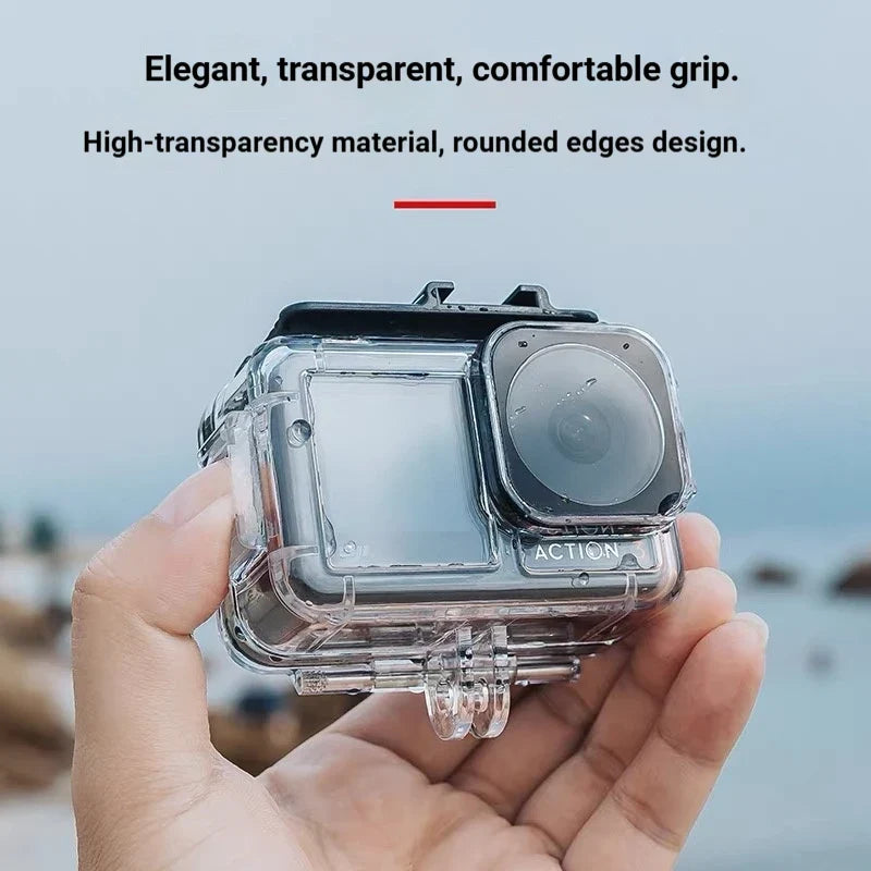 DJI OSMO Action 3/4/5 Pro 40M Waterproof Diving Housing Case