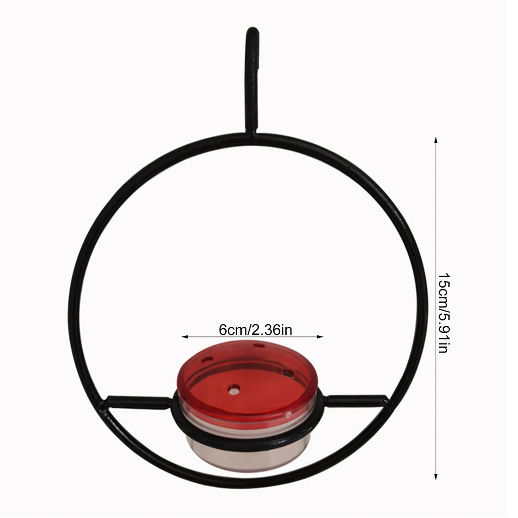 Large Capacity Metal Hanging Hummingbird Feeder | Patio & Deck