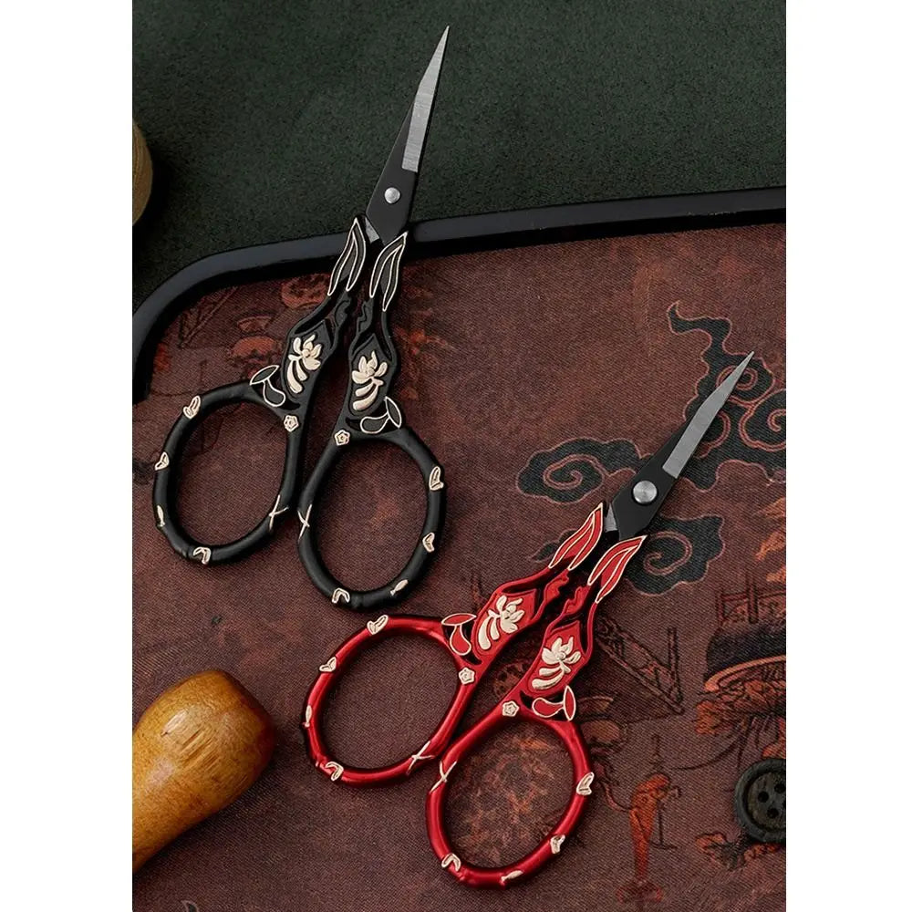 Stainless Steel Embroidery Scissors | Vintage Tailor Fabric Cutter