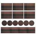 12 Placemats Table Place Mats Coasters Premium Heat Resistant