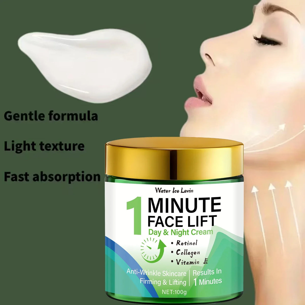 Retinol & Collagen Face Lift Day & Night Cream 100g