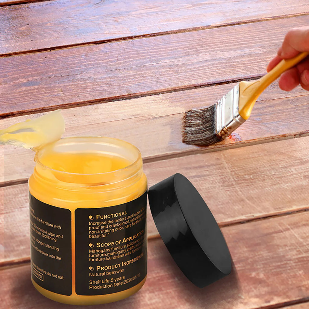 Wood Seasoning Beeswax Furniture Polish & Cleaner – 2 Pack
