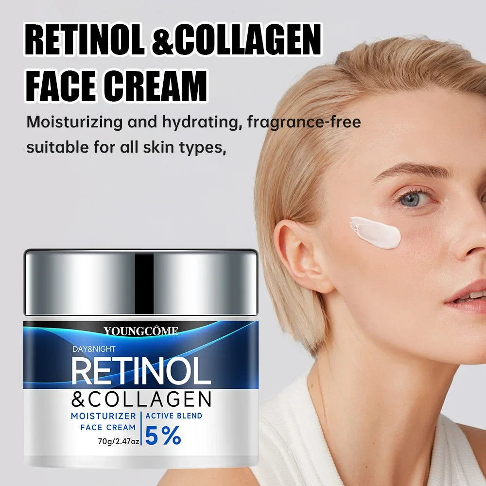 Retinol Face Cream Smooth Wrinkle Younger Firming Lifting Fade Fine