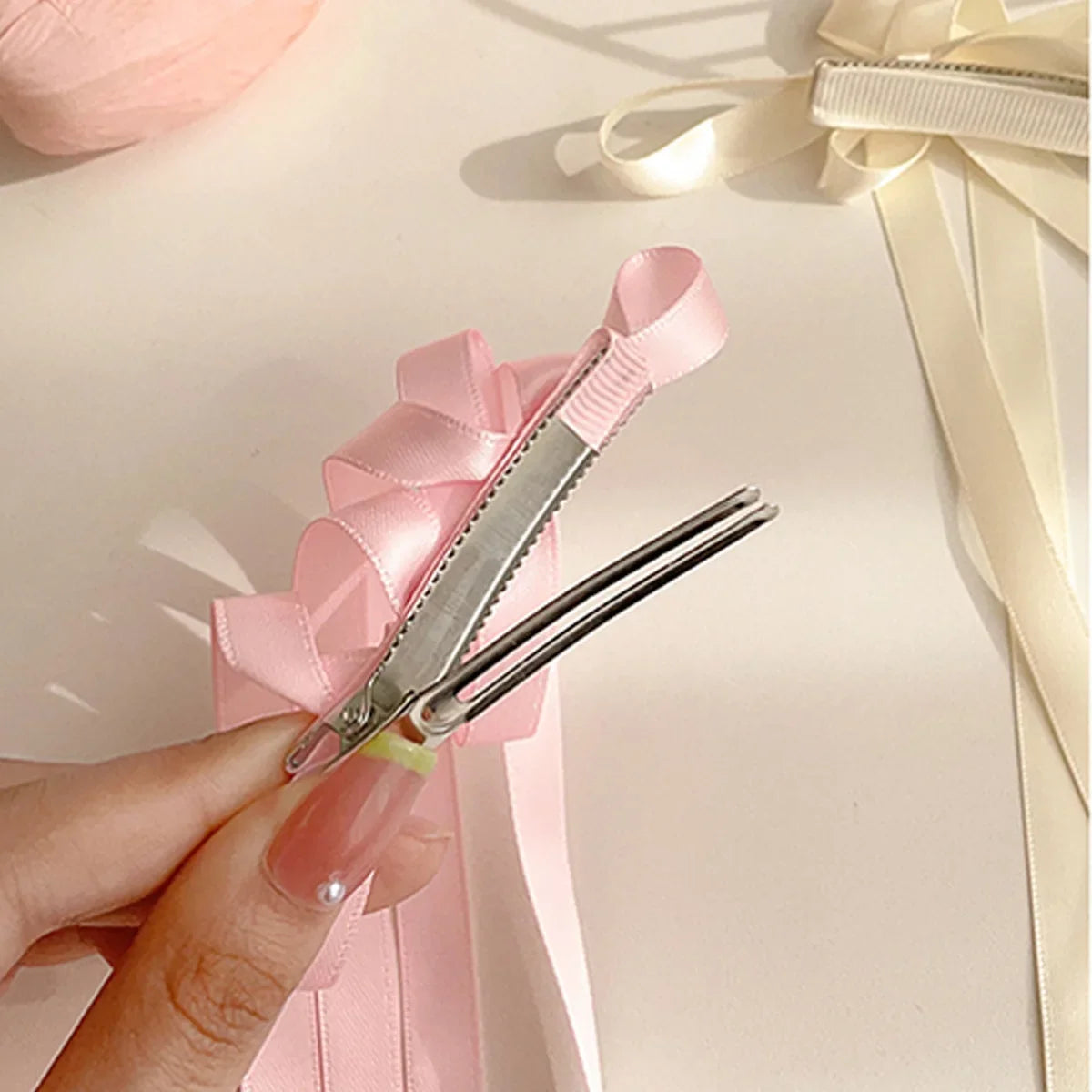 6-Piece Kawaii Star Barrettes – Y2K Hair Clips & Bow Set