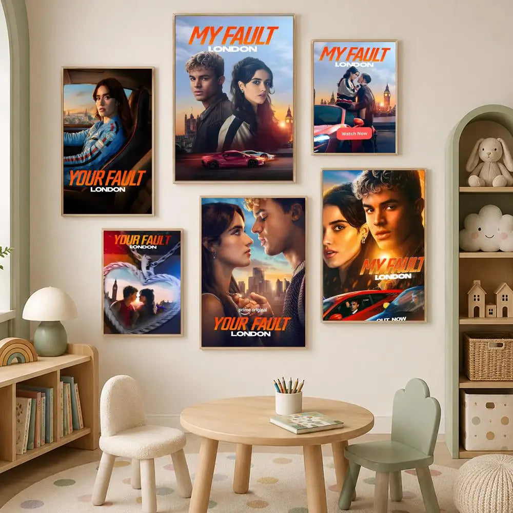 My Fault Movie Poster – Self-Stick HD PVC Waterproof Wall Art