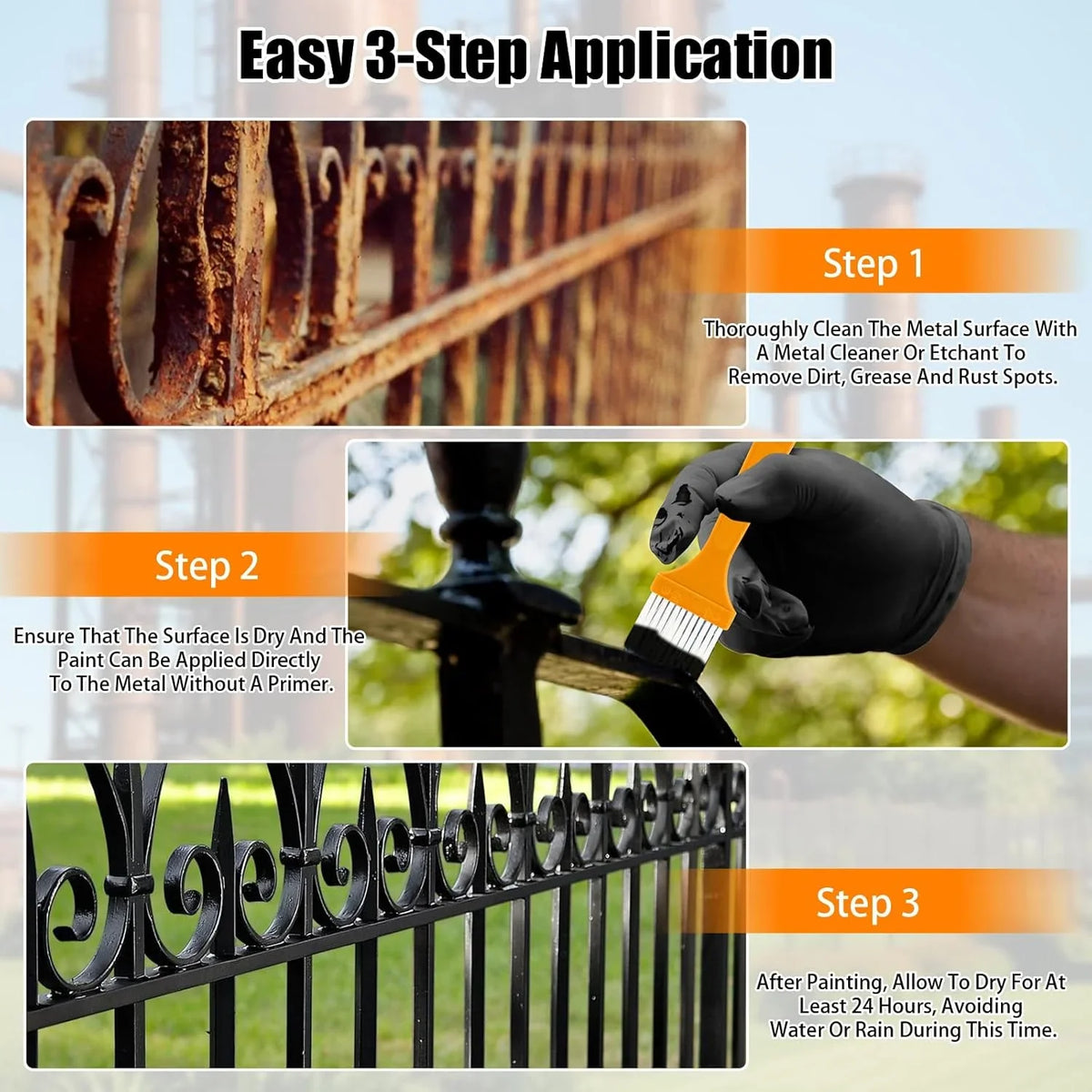 Rust Converter & Metal Primer – Anti-Rust Protective Coating