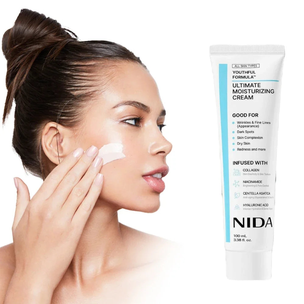Collagen Face Cream – Niacinamide & Hyaluronic Acid, 100mL