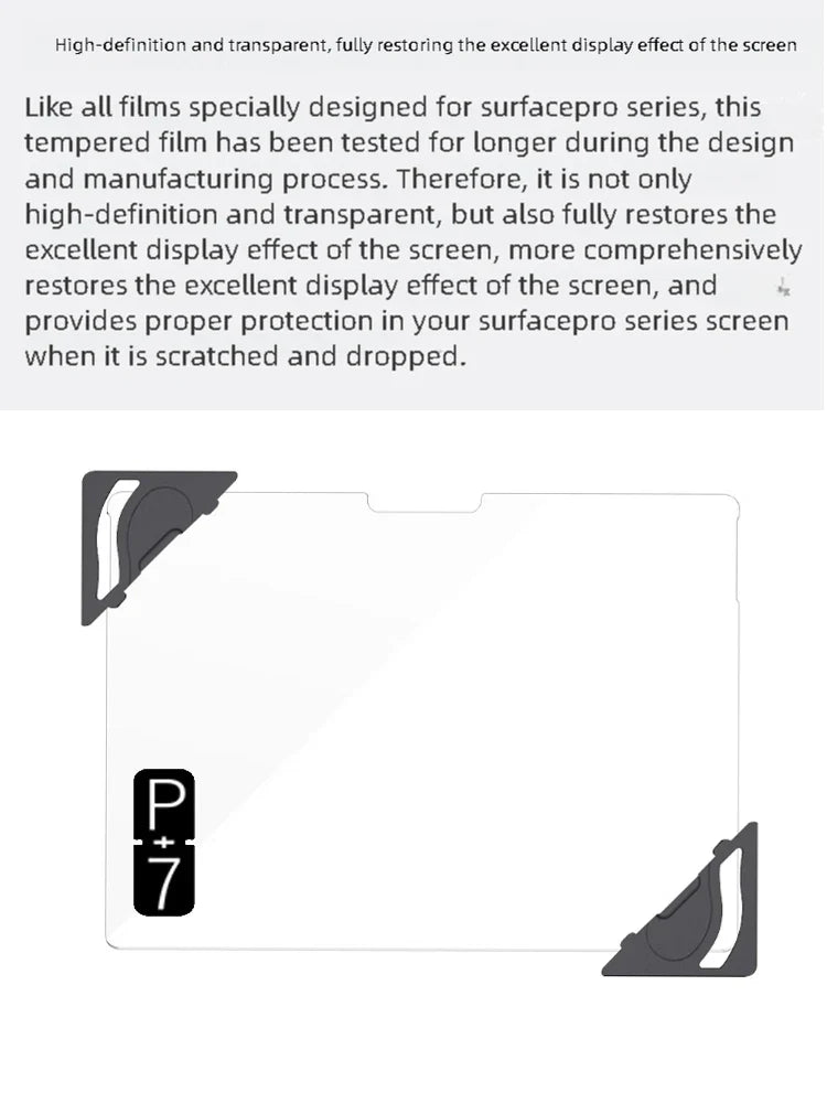 2-Pack Tempered Glass Screen Protector – Samsung Galaxy Tab S10 FE+