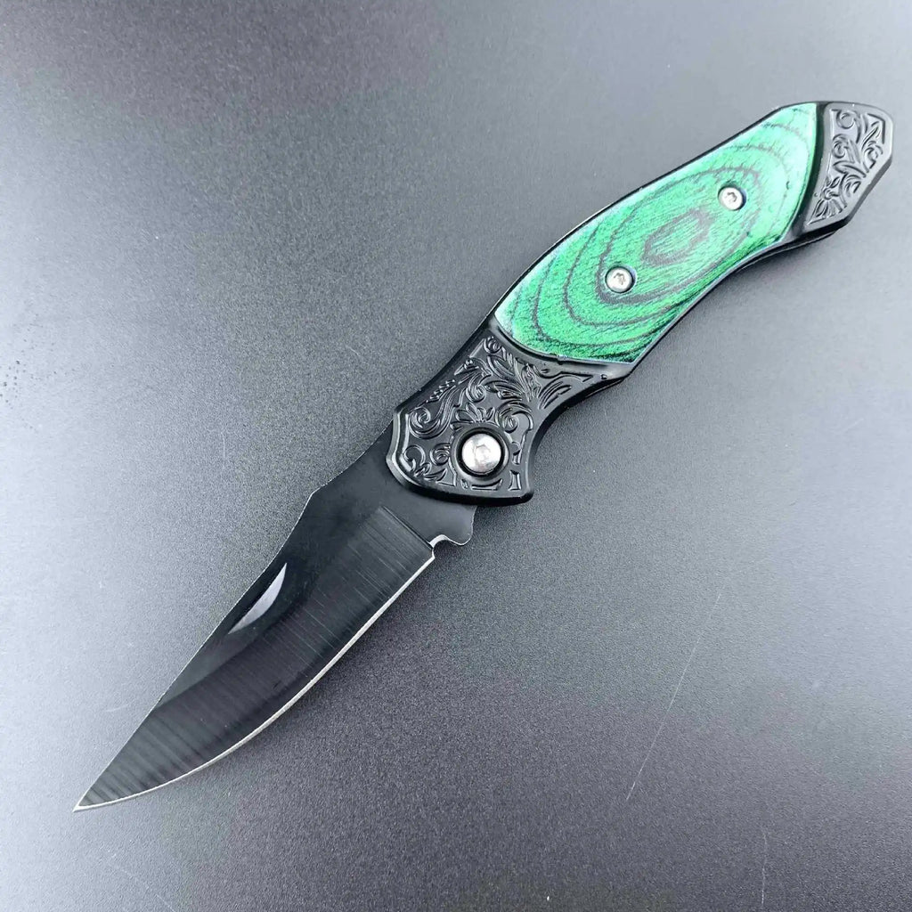 Folding Pocket Knife – Stainless Steel EDC Camping Outdoor Knife