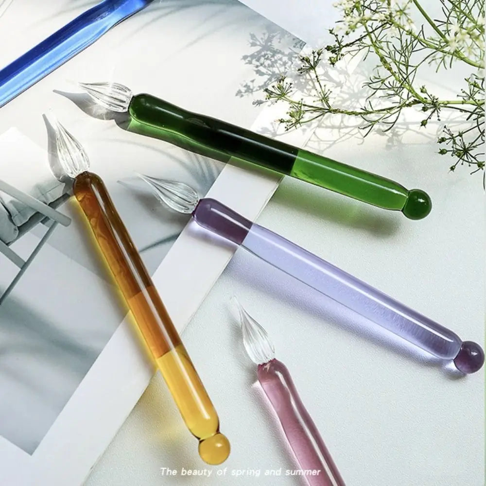 Transparent Glass Dip Pen – Calligraphy & Art Writing Pen