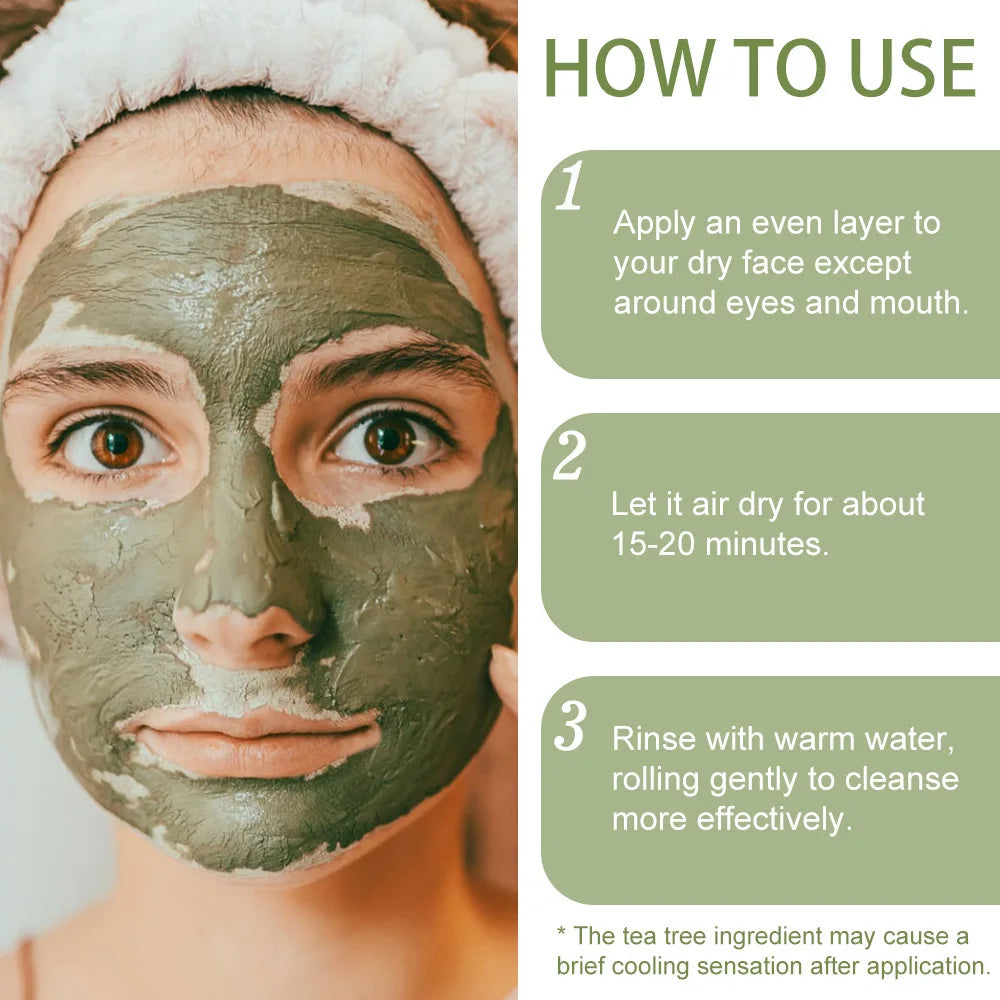 Repair Volcanic Mud-applied Facial Mask Cleansing Moisturizing