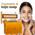 Lemon Turmeric Kojic Acid Glowing Soap Handmade Brightening