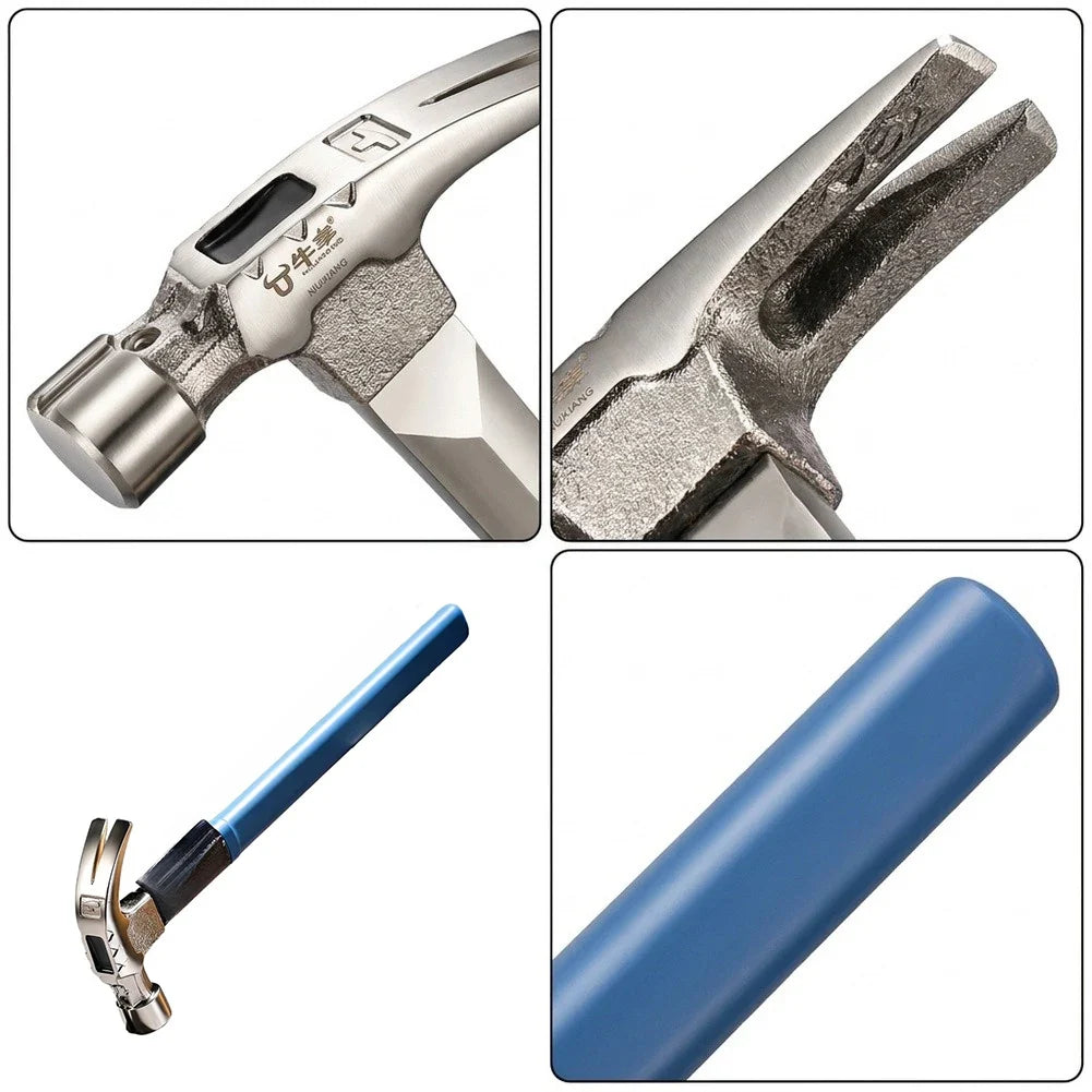 Magnetic Claw Hammer – Ergonomic Non-Slip Woodworking Tool