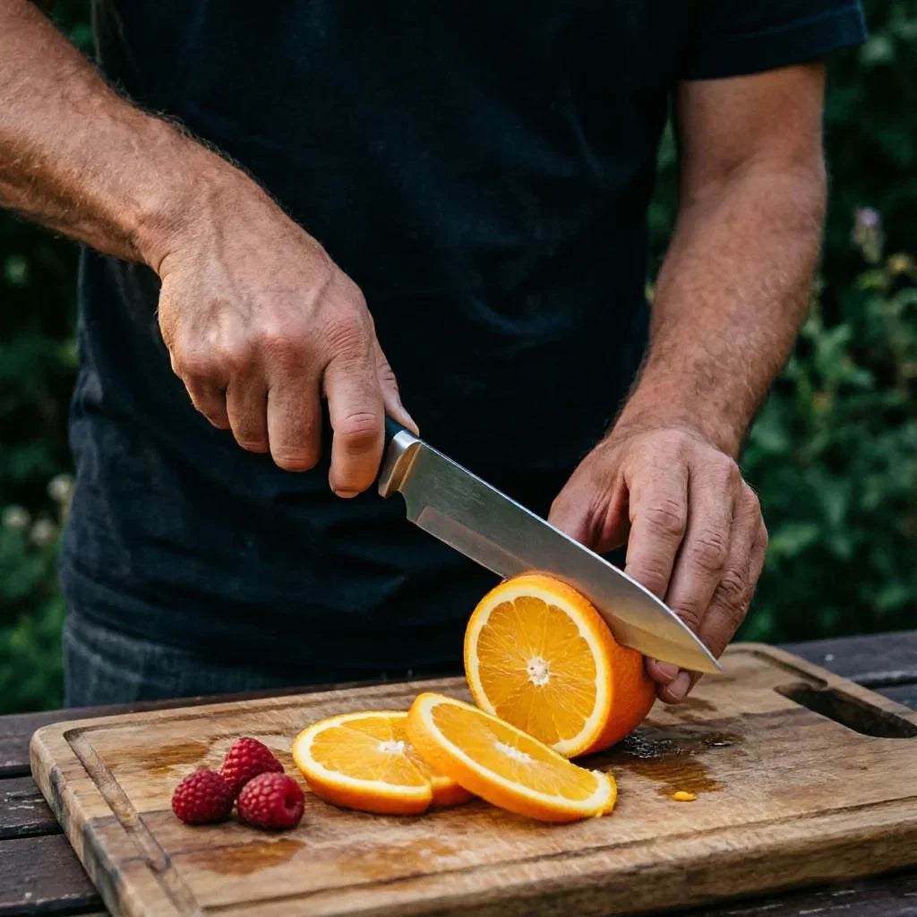 Handmade Stainless Steel Cleaver Boning Knife for BBQ