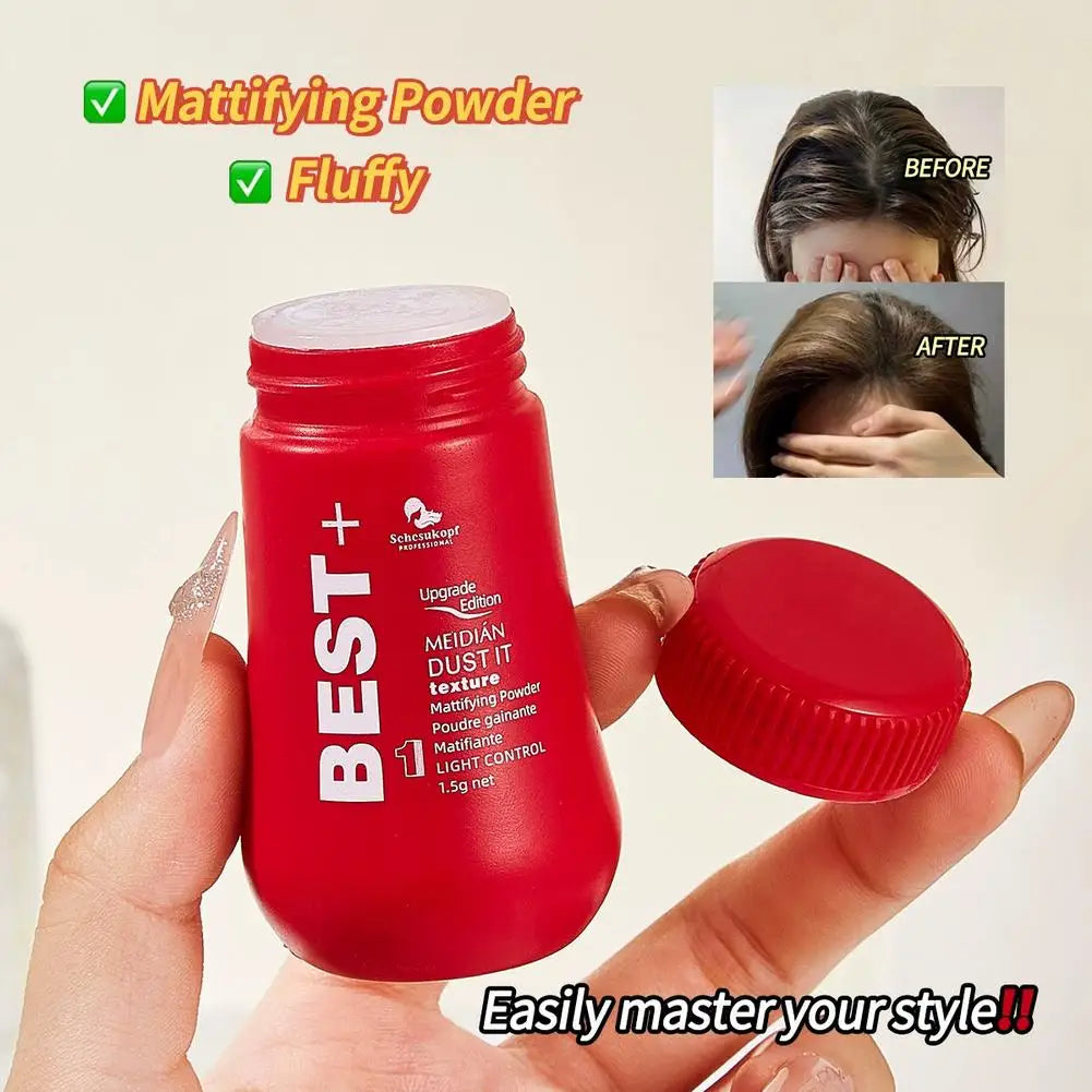 Hair Volumizing Powder – Matte, Oil-Absorbing, No-Wash Styler