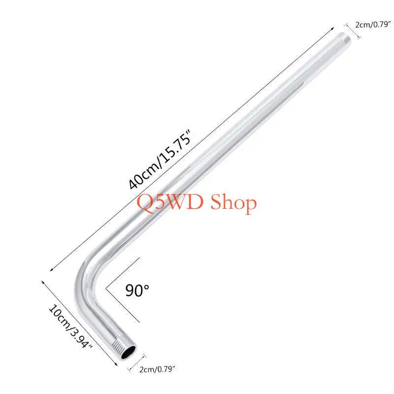G1/2 Stainless Steel Wall Mounted Rainfall Shower Arm Bracket
