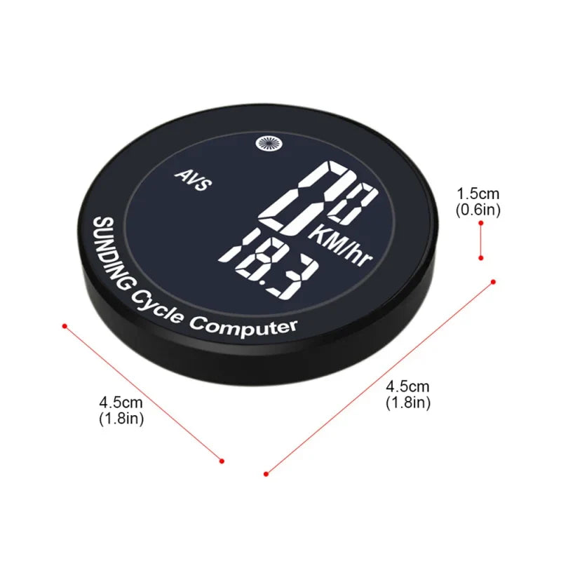 Wireless Bike Computer – Waterproof Cycling Speedometer & Odometer
