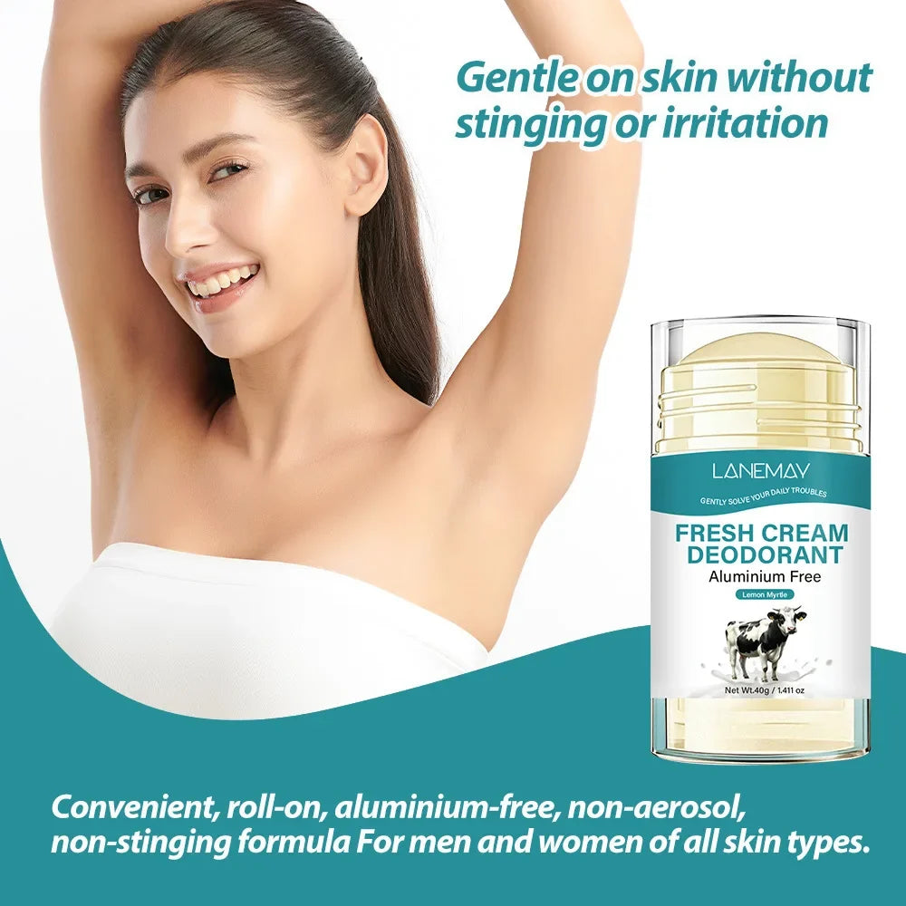 Lanemay Lemon Myrtle Aluminum-Free 72HR Roll-On Deodorant 40g