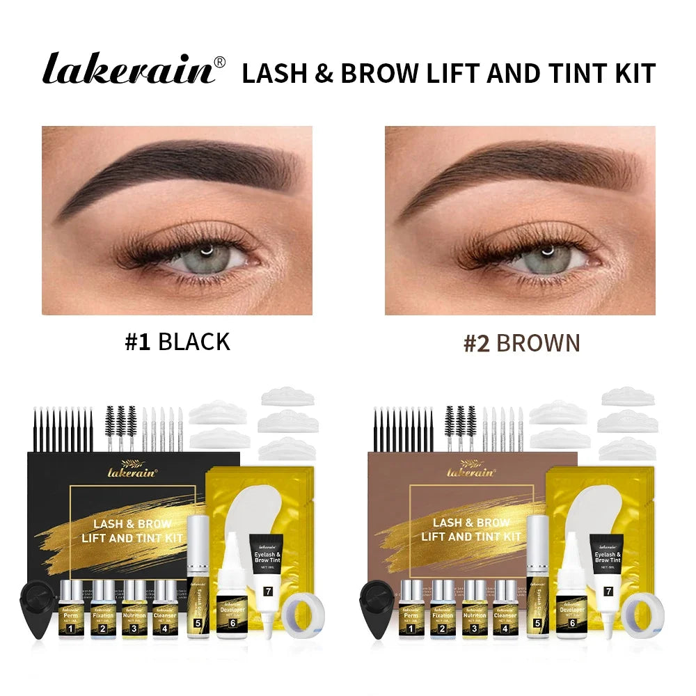 Lash Lift & Brow Lamination Tint Kit – Long-Lasting Home Salon