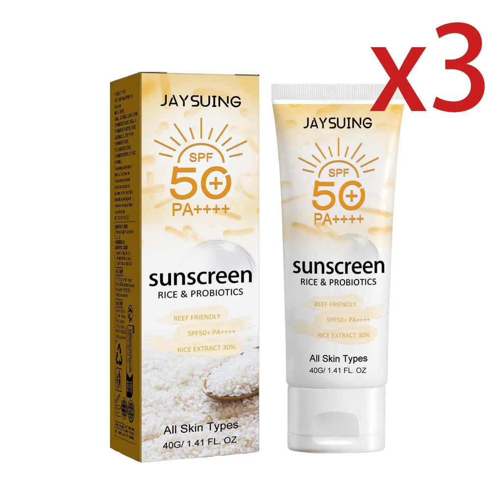 Jaysuing Probiotic Rice SPF50 Sunscreen Lotion 40g | Broad Spectrum