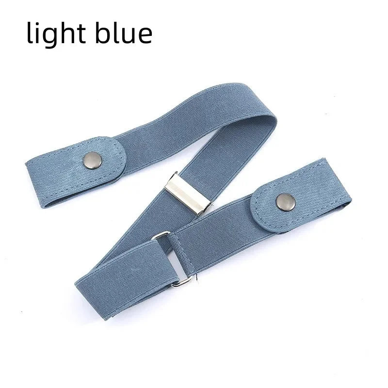 Buckle-Free Invisible Elastic Belt | Unisex Stretch Waistband