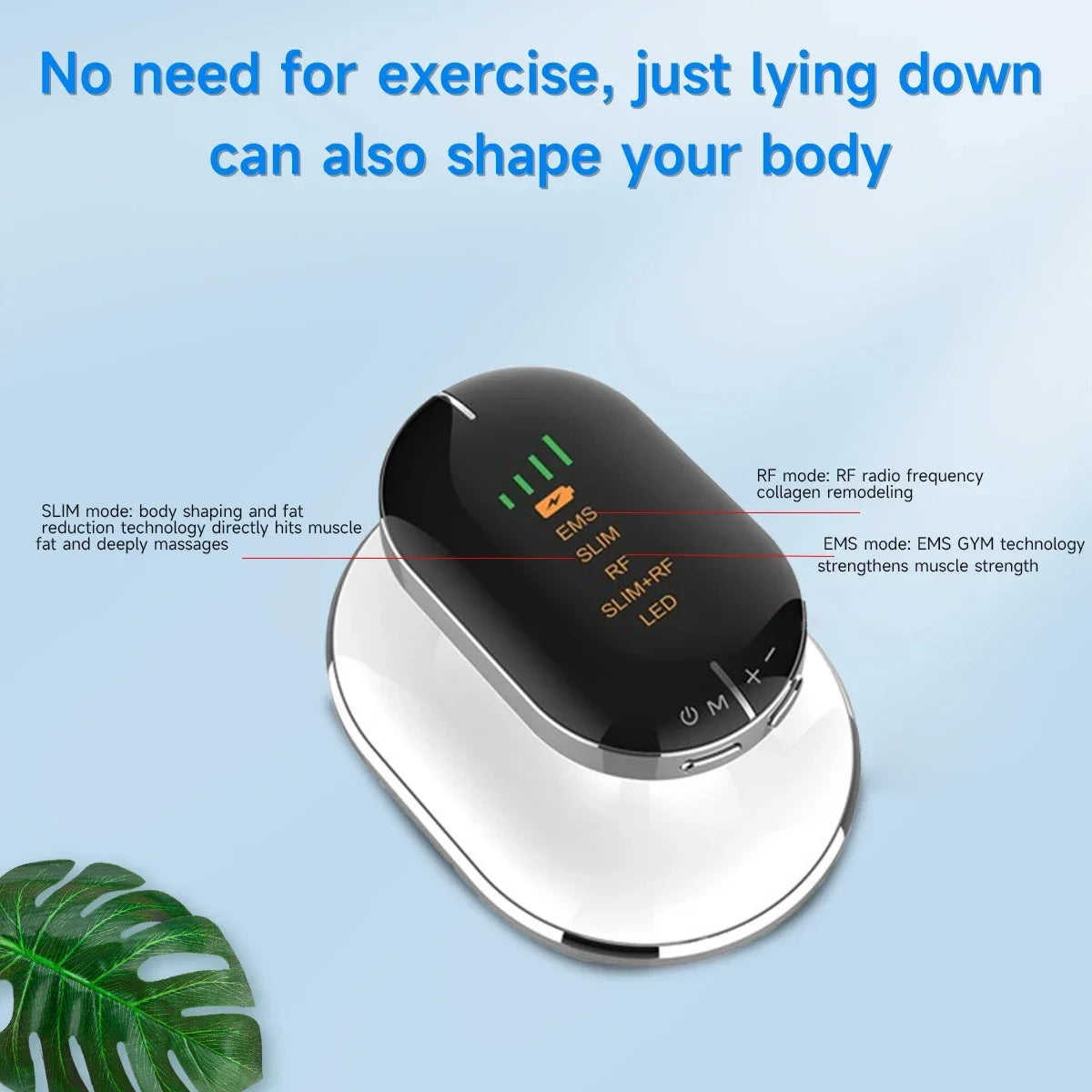 Smart Cordless Body Shaping Tool Electric Massage Belt Belly Waist