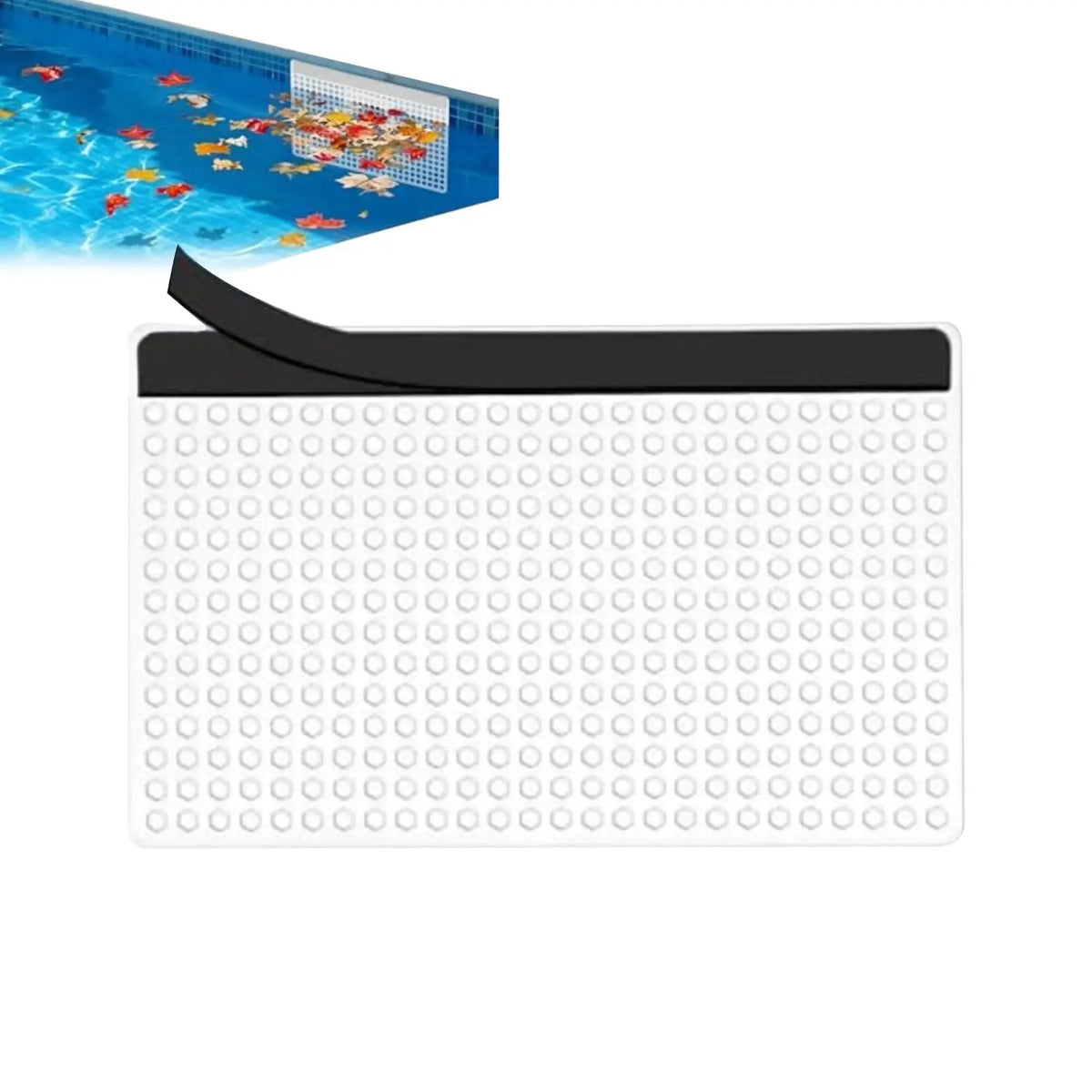 Magnetic Pool Skimmer Screen – Rustproof Leaf Catcher Net Cover