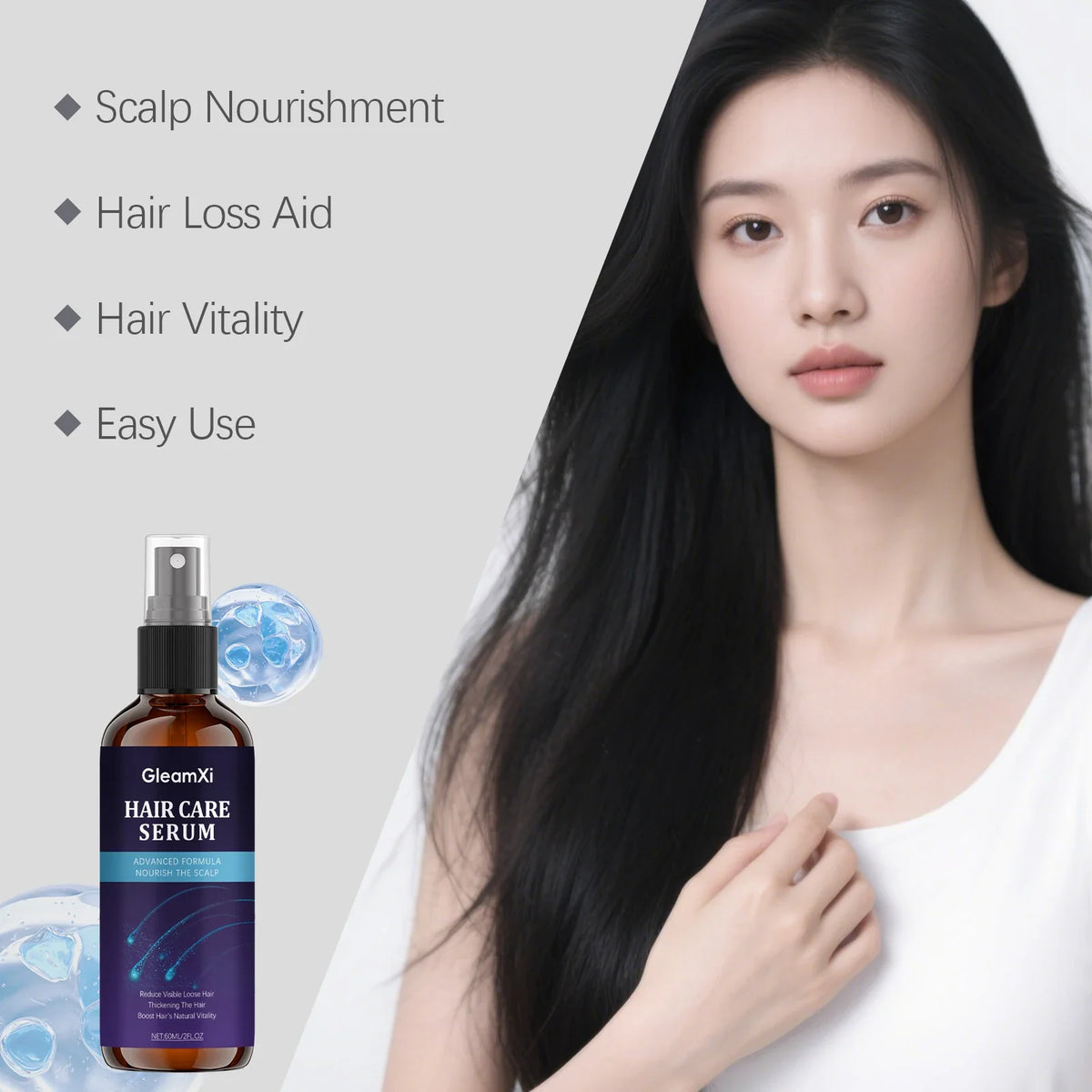 Castor Oil Hair Essential Oil – Nourish, Moisturize & Smooth Hair