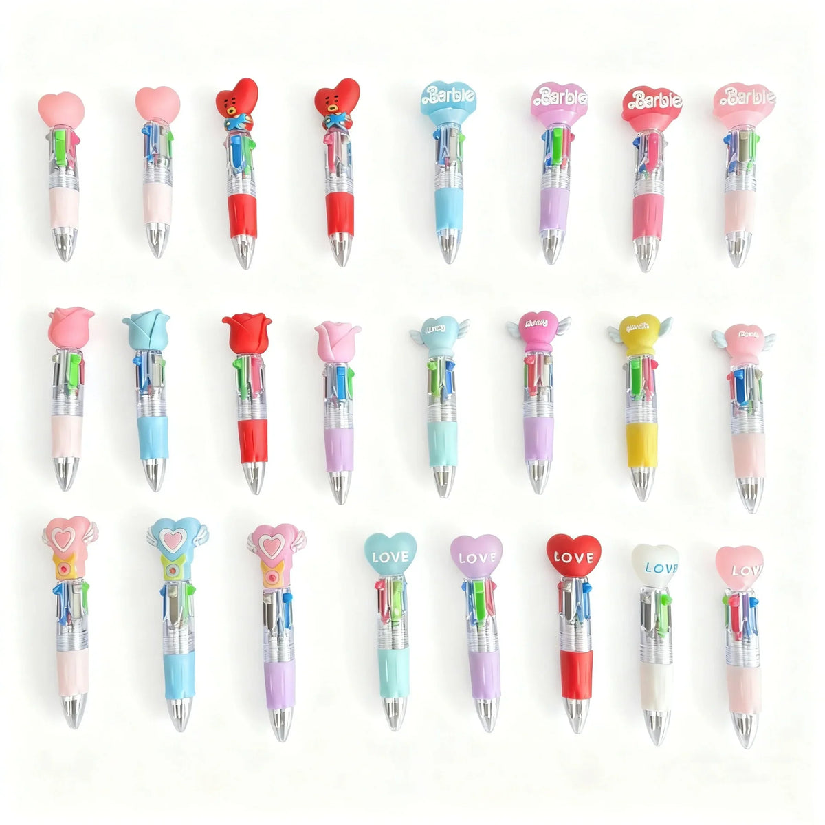 4-in-1 Multicolor Ballpoint Pens – Fun Party Favors & Gifts