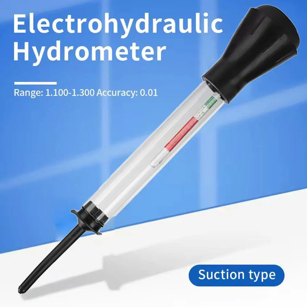 Battery Hydrometer 1.10–1.30 Electrolyte Acid Density Tester