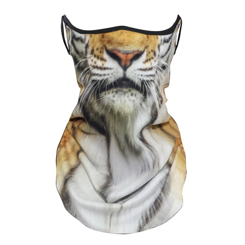 3D Cat Cycling Helmet Liner – Full Face Neck Sun Shield