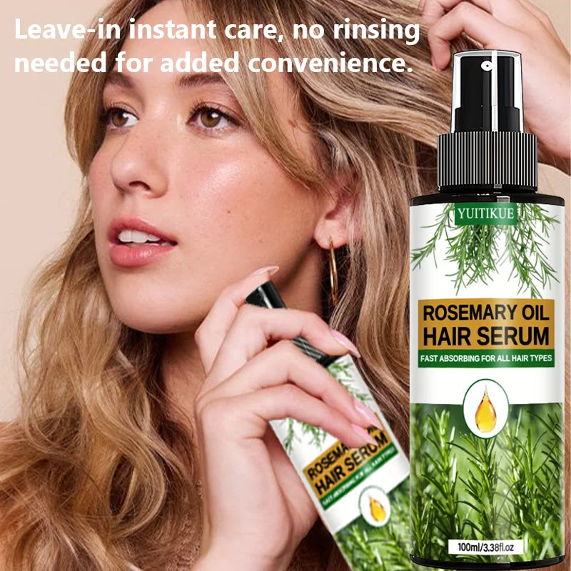 YUITIKUE Rosemary Hair Serum Spray | Frizz Control & Hydration