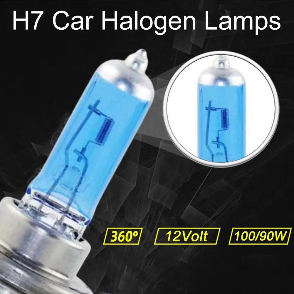 Lamp Light Effect Hid 12v Bulb Car Lamps H7 LED 100W 6000K Xenon
