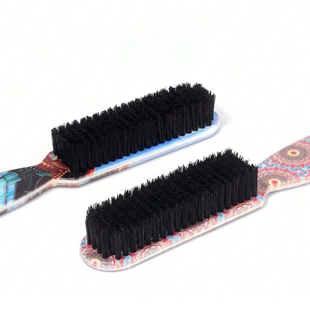 Retro Print Anti-Static Hair Comb – Men's Styling & Detangling