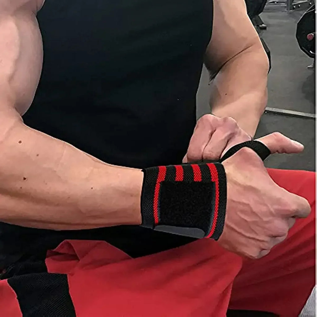 Camouflage Wrist Wraps – Adjustable Gym Weightlifting Support