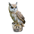 Lifelike Owl Resin Garden Figurine – Indoor & Outdoor Décor