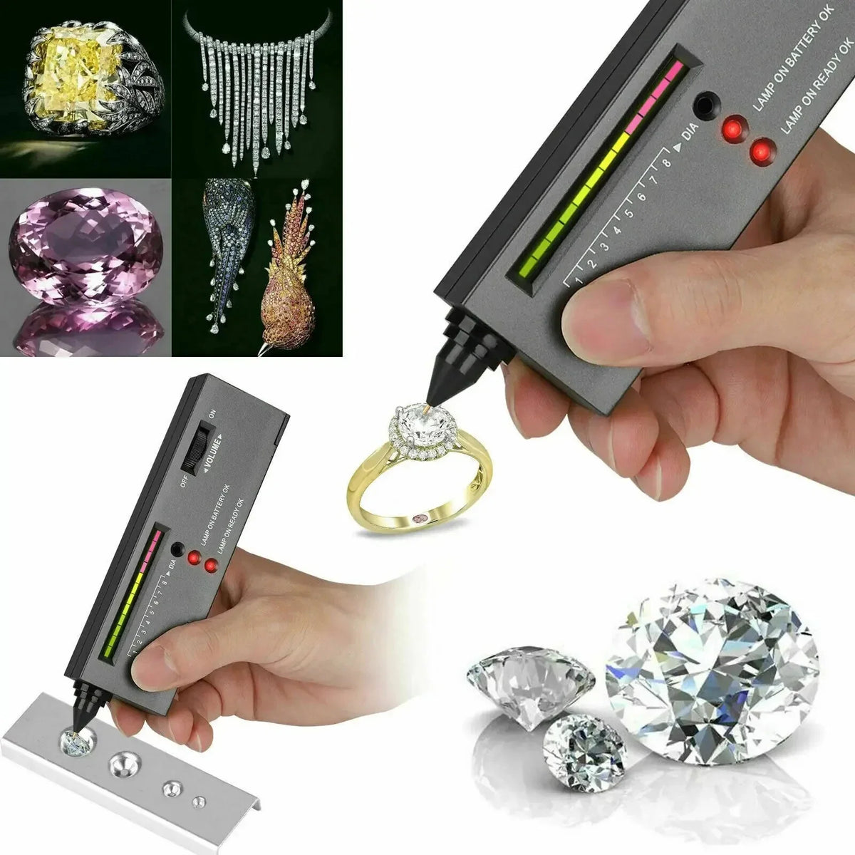 Professional Diamond Tester Pen Kit | High-Accuracy Selector
