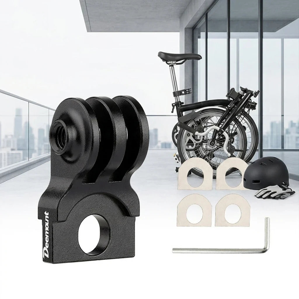 Brompton Folding Bike Seatpost Mount for GoPro & Garmin