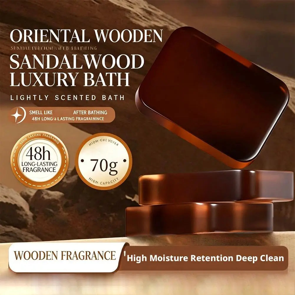 Sandalwood Handmade Bar Soap – Plant-Based Body Soap for All