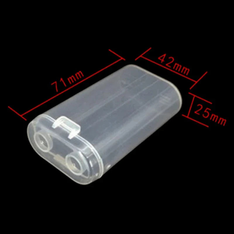 Waterproof 18650 Battery Storage Case – Durable PP Holder Box