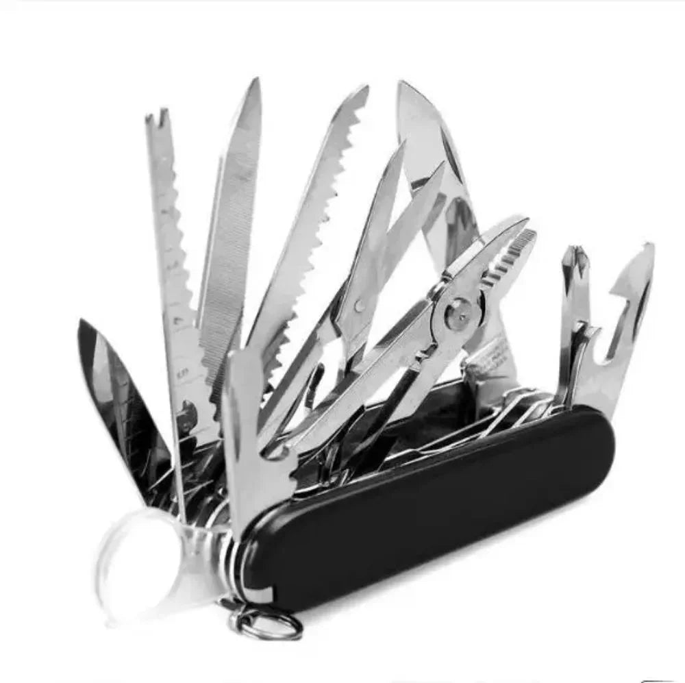 17-in-1 Multi-Tool Pocket Knife – Stainless Steel Camping Pliers