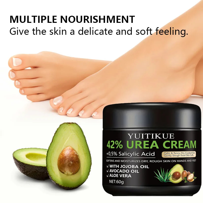 YUITIKUE Urea Foot Cream – Exfoliate, Soften & Hydrate Feet