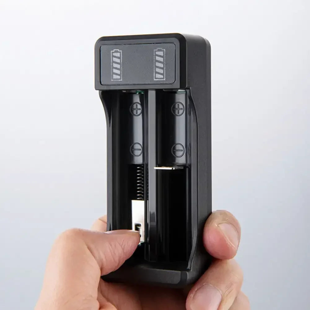 18650 Lithium Battery Charger – 1/2/3 Slot USB 4.2V
